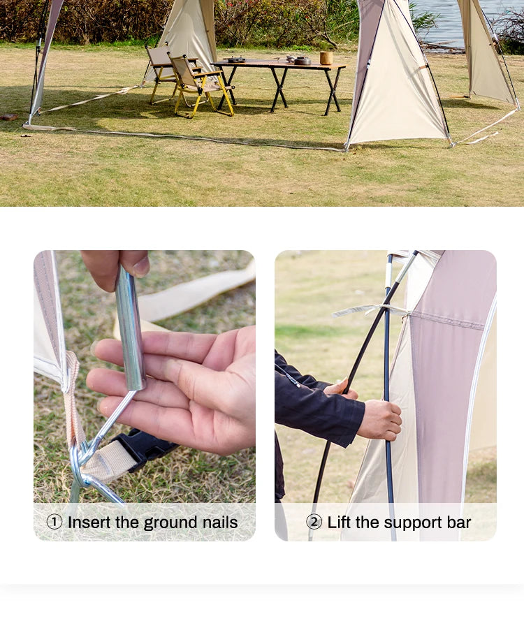 Sonuto Dome Canopy Large Tent Outdoor