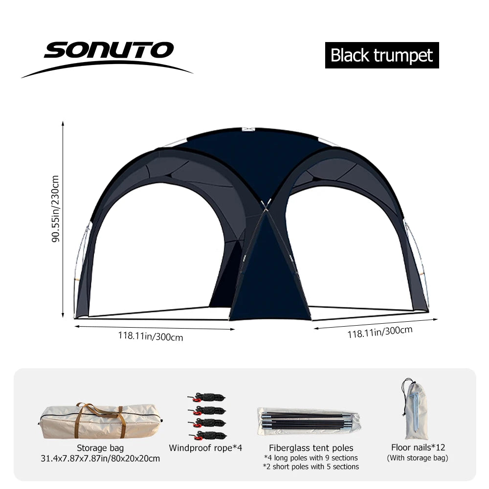 Sonuto Dome Canopy Large Tent Outdoor